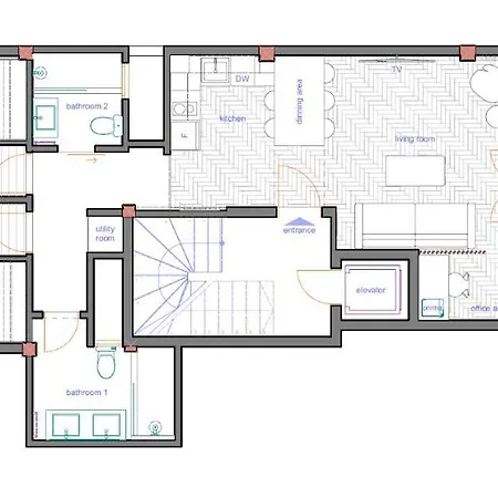 Athena Blue Lux Penthouse 2Br 2Ba With Skyline Terrace, Near Kolonaki Apartment Exterior photo