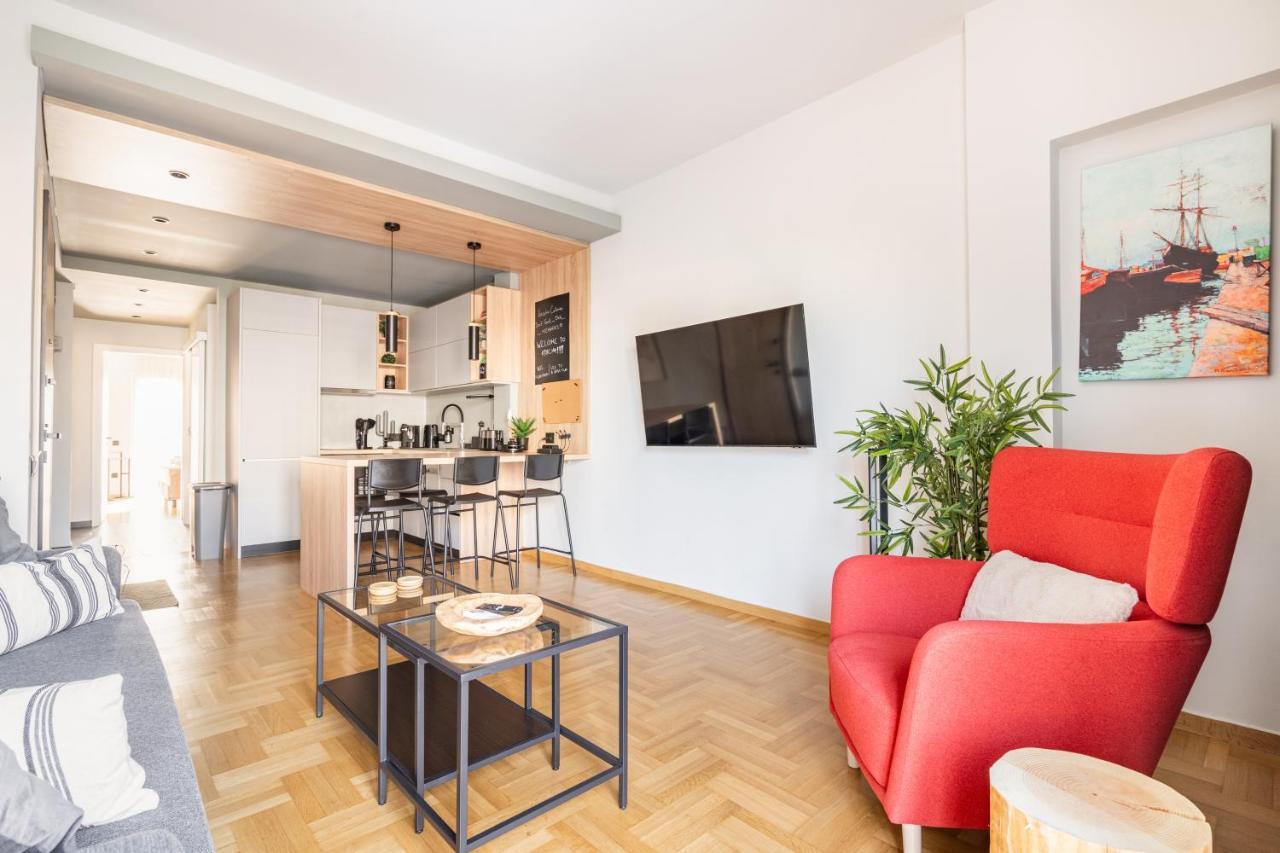 Blue Lux Penthouse 2br 2ba With Skyline Terrace, Near Kolonaki Apartment *