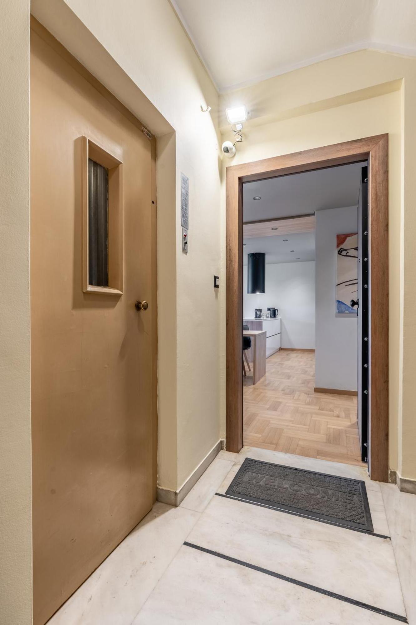 Blue Lux 2br 2ba With Skyline View, Near Kolonaki Apartamento *