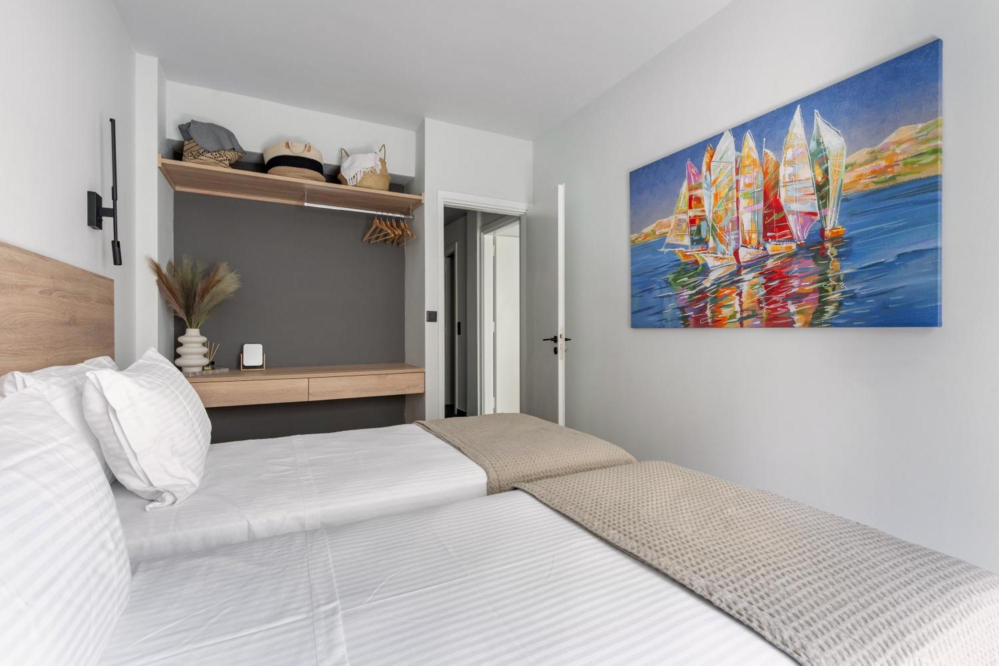 דירה Blue Lux 2br 2ba With Skyline View, Near Kolonaki